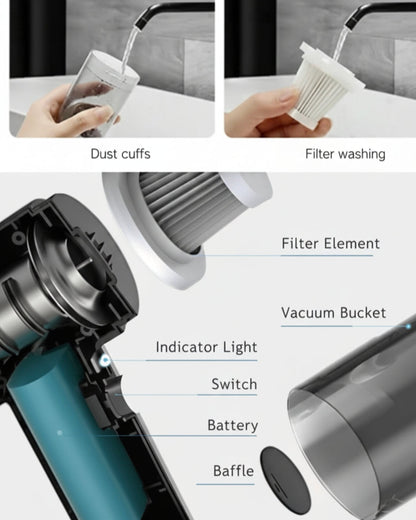 Portable Air Duster Wireless Vacuum Cleaner